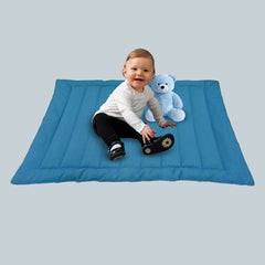 Blue LittleCloud Baby Mat