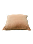 Brown Pure Cotton Velvet Reversible Cushion Cover