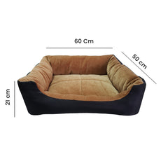 Cozy Bolster Dog Bed
