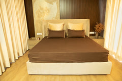 Cotton Flax Fringe Bedsheet