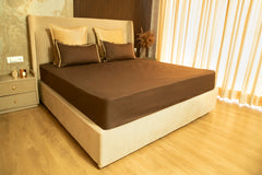 Cotton Flax Fringe Bedsheet