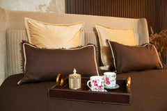 Cotton Flax Fringe Bedsheet