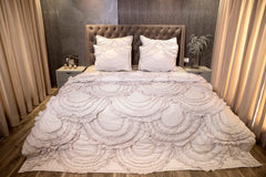 Circular Frilled Bedspread