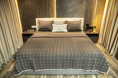 Mega Dot Quilted Bedspread