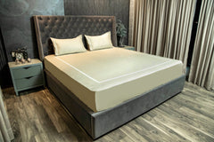 Sage Pleated Bedsheet