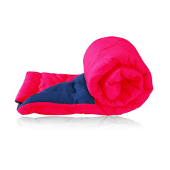 Fuchsia Navy Reversible Comforter