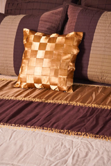 Mocha Bloom Quilt Set