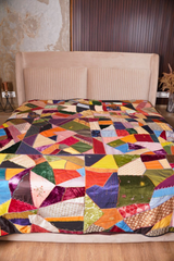 Kaleidoscope Patchwork Quilt