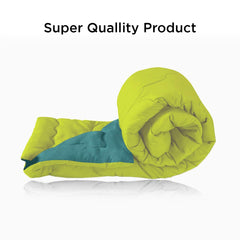 Lime Green & Teal Reversible Comforter