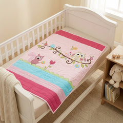 Blush Garden Baby Quilt