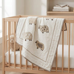 Little Sheep Baby Quilt