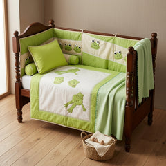 Happy Hops Frog Baby Cot Set