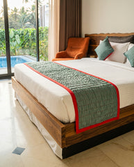 Forest Edge Quilted Bed Runner