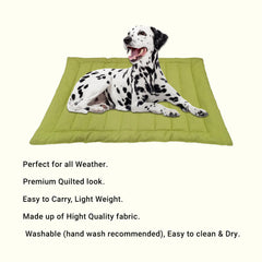 Leafy Lounge Dog Mat