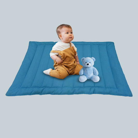 Blue LittleCloud Baby Mat