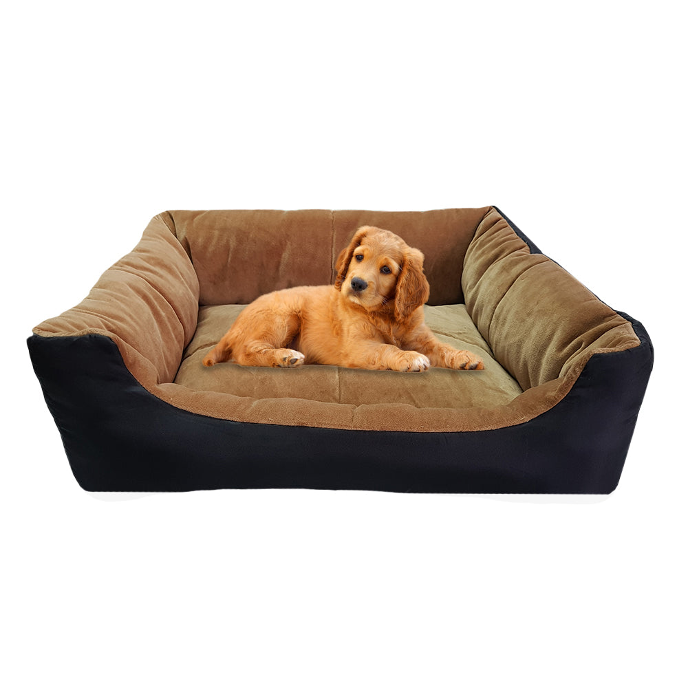 Cozy Bolster Dog Bed