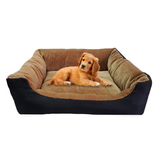 Cozy Bolster Dog Bed