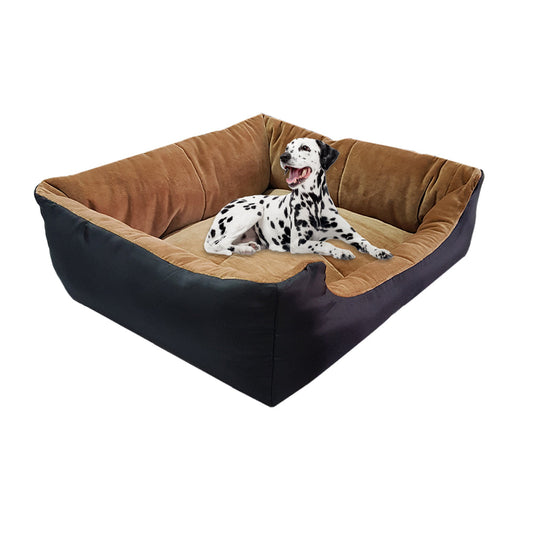 Cozy Bolster Dog Bed