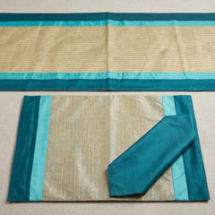 Modern Teal Table Runner Set