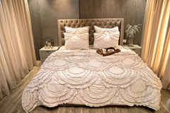 Circular Frilled Bedspread
