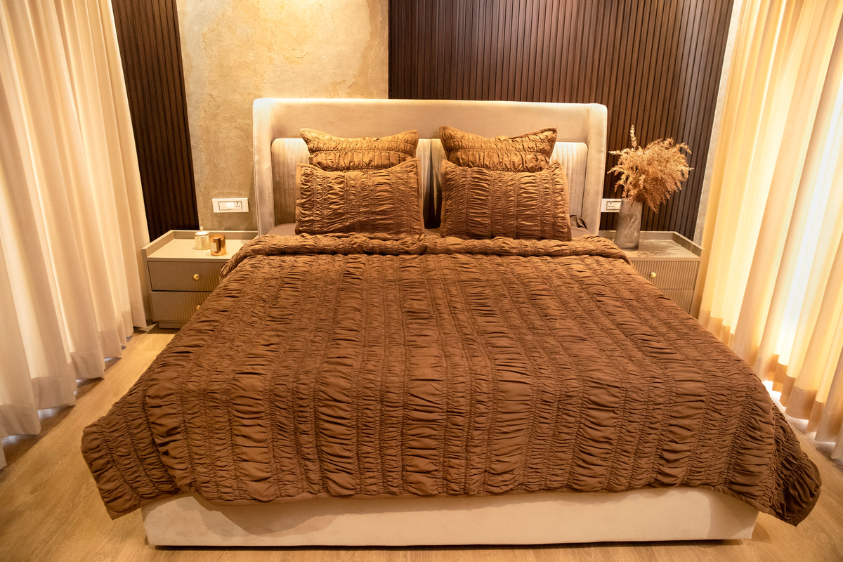 Gathered Bedspread Quilt