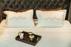 White Embroidered Bedsheet