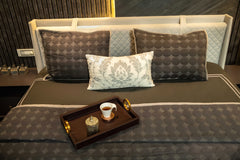 Mega Dot Quilted Bedspread