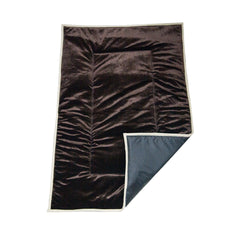 Brown Velvet  Dog Mat