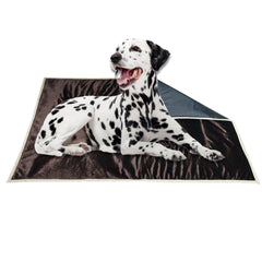 Brown Velvet  Dog Mat