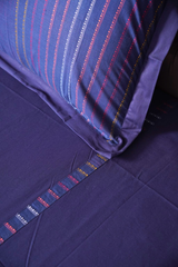 Midnight Muse Handloom Bedsheet