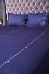 Midnight Muse Handloom Bedsheet