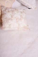 Ivory Cloud Bedspread