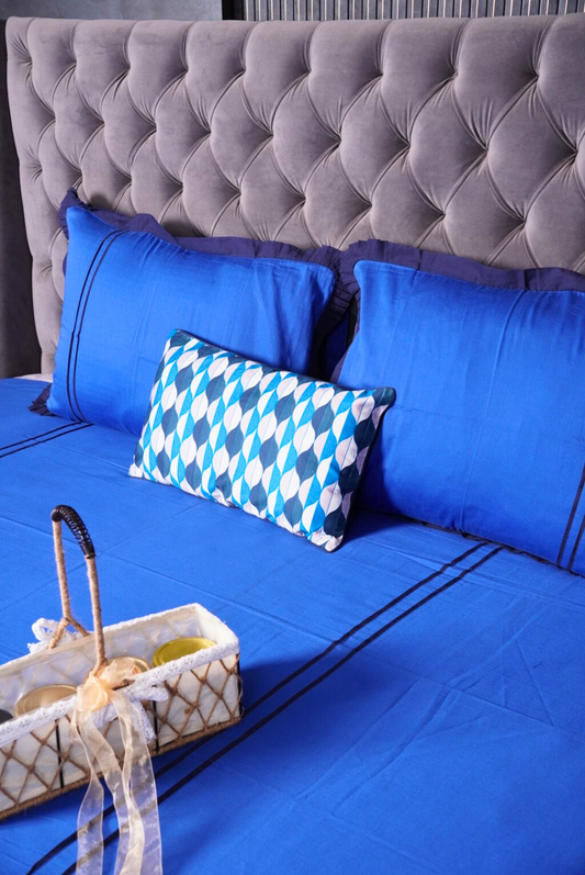 Blue Nova Bedsheet Set