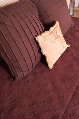 Cocoa Swirl Quilt Set