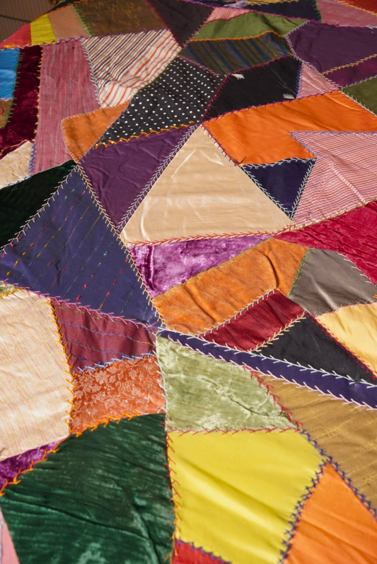Kaleidoscope Patchwork Quilt