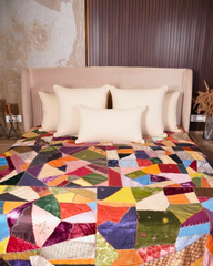 Kaleidoscope Patchwork Quilt
