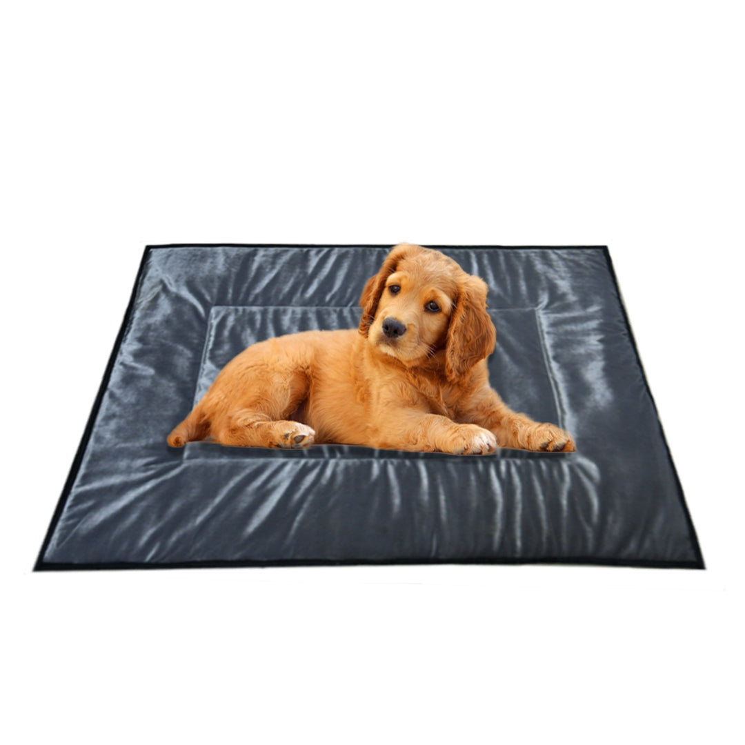 Dual shade Velvet  Dog Mat