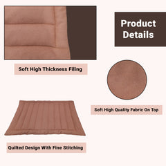 Brown Padded Baby Floor Mat