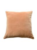 Brown Pure Cotton Velvet Reversible Cushion Cover