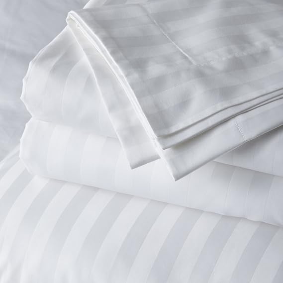 300 TC Satin Stripe Bedsheet