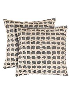 Cotton Cushion Cover with Hand Weave Pattern