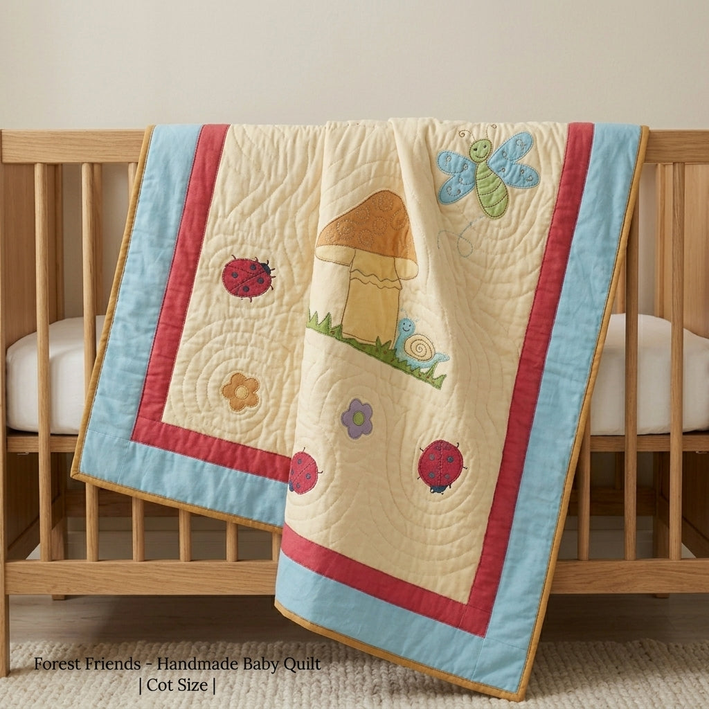 Forest Friends Baby Quilt