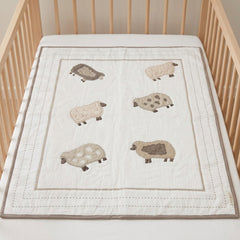 Little Sheep Baby Quilt