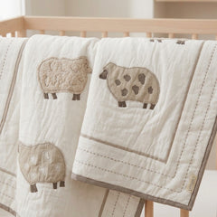 Little Sheep Baby Quilt