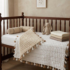 Sand Dune Reversible Baby Quilt