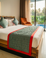Forest Edge Quilted Bed Runner